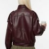 grok-image-0ebbd0de-c734-441d-94ef-413de13c2e1b The Nova Jacket – Women’s Oversized Faux Leather Jacket – Minimalist Streetwear