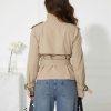 grok-image-5987bc35-4a3f-43e5-b625-314182bd27ba Sienna Trench – Women's Vintage Belted Trench Coat | High Collar Autumn & Winter Jacket