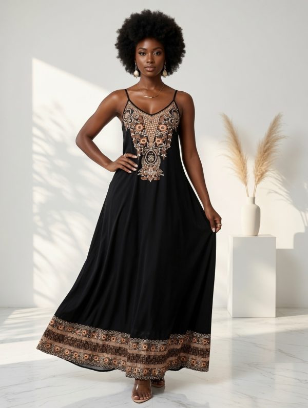 grok-image-cdfd159e-bd74-4553-9463-0db8dcf4835c Nova Dress – Women's Elegant Assorted Boho Summer Dresses with Pockets